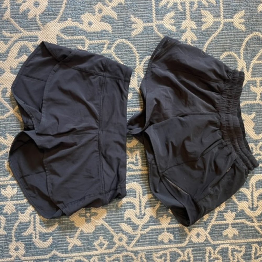 Set of Lululemon Running Shorts/Spandex